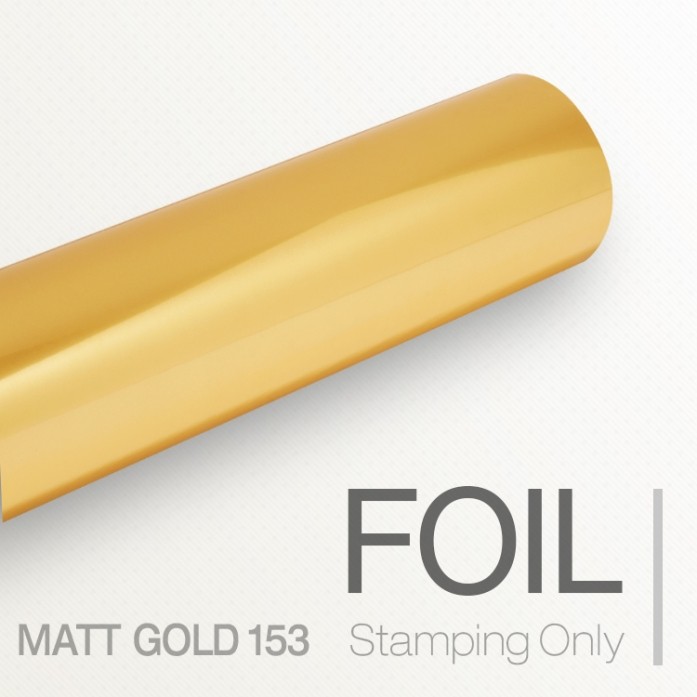 플라스틱 스템핑포일- MATT GOLD153(금무광)